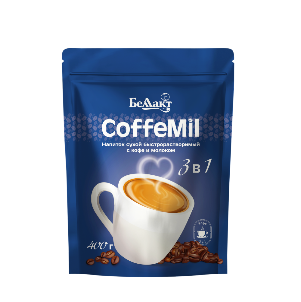 Напиток сухой быстрорастворимый с кофе и молоком «CoffeMil» 